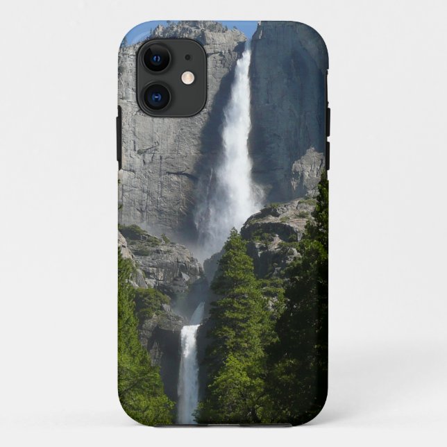 Capa Para iPhone 11 Yosemite Falls II do Parque Nacional de Yosemite (Verso)