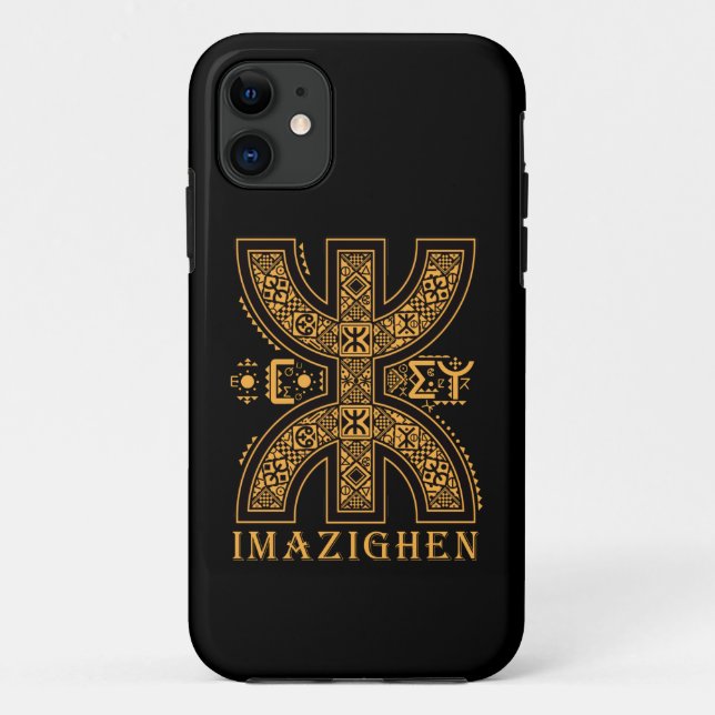 Capa Para iPhone 11 Z imazighen symbole amazigh tifinagh (Verso)