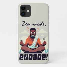 Capa Para iPhone 11 Zen Mode, Engage! ⚡ Adultação é uma falha