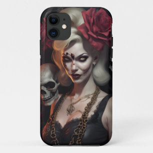Capa Para iPhone 11 Zombie Babe 07