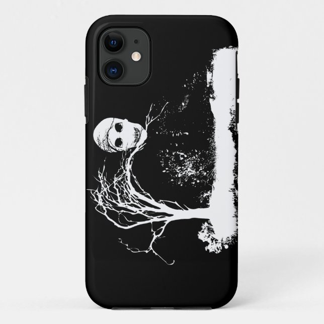 Capa Para iPhone 11 Zombie Skull (Verso)