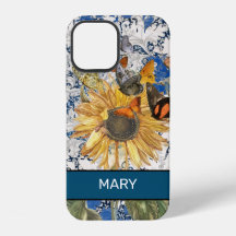 CAPA PARA iPhone 12 GIRASSOL WILLIAM MORRIS DIY NO