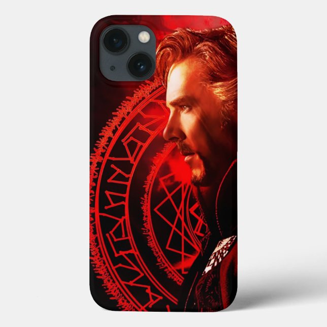 Capa para iphone 13 do Dr.strange (Verso)