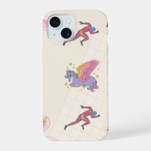Capa para iPhone 15 com um unicórnio
