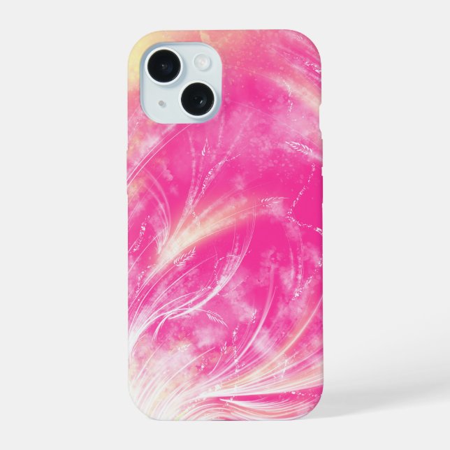 Capa para iPhone 15 Fireflies & Tall Grass  (Verso)