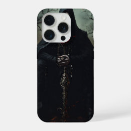 Capa para iPhone 15 Pro com Arte de Death Metal