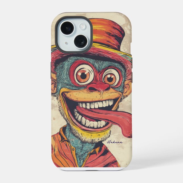 Capa para Iphone 15 pro Hakuna Banana (Verso)
