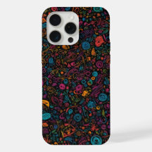 Capa para iphone 15 pro max Coloured Doodles