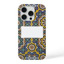 Capa para iPhone 15 Pro – Zellij Marroquino