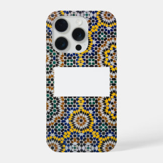 Capa para iPhone 15 Pro – Zellij Marroquino