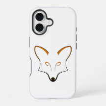 Capa para iPhone 16 com Logotipo da Raposa