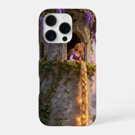 Capa para iPhone 16 da Princesa de Cabelo Dourado 
