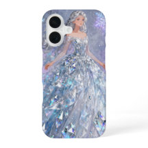 Capa para iPhone 16 da Princesa do Gelo – Rainha M