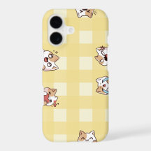 Capa para Iphone 17 - Gato Kawaii