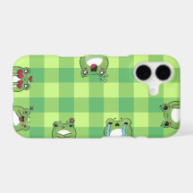 Capa para Iphone 17 - Sapo Kawaii