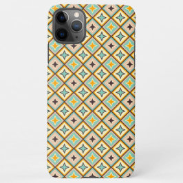 Capa Para iPhone Abstract geometric pattern with diamond shapes