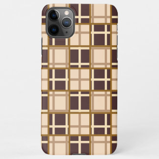 Capa Para iPhone Abstract Shades of Brown iPhone 11 Pro Max Case