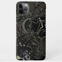 Capa Para iPhone Abstrato Art Black