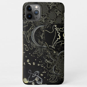 Capa Para iPhone Abstrato Art Black