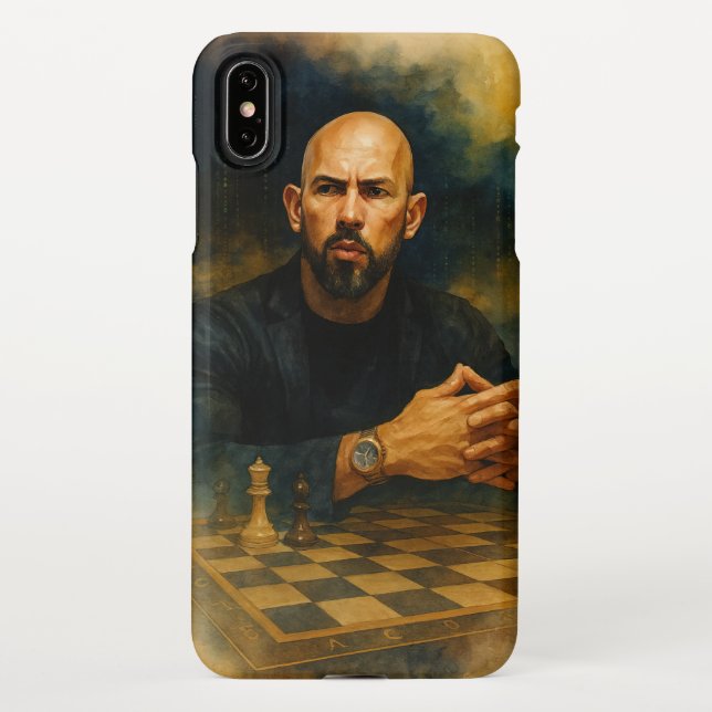 Capa Para iPhone Andrew Tate iPhone XS Max Case (Verso)