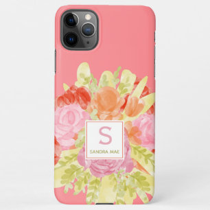 Capa Para iPhone Arte bonito de Pastel Floral Floral de Primavera D