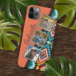Capa Para iPhone Arte do Mosaico do Sudoeste Clássica Personalizada