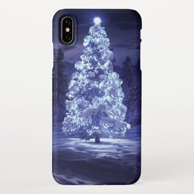 Capa Para iPhone Árvore de Natal (Verso)