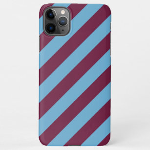 Capa Para iPhone Aston Villa stripes clube de futebol