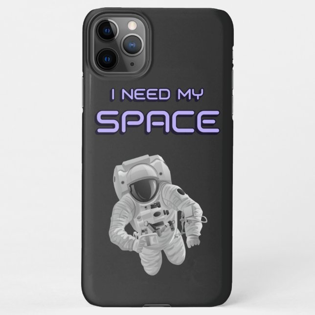 Capa Para iPhone Astronauta Engraçado - Preciso Da Minha Camisa Esp (Verso)