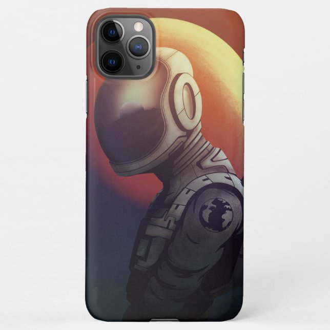 Capa Para iPhone Astronauta feminino (Verso)