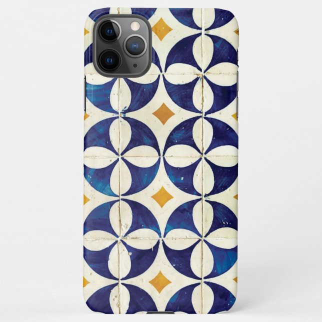 Capa Para iPhone Azulejos Portugueses - Azulejo Pattern Design (Verso)