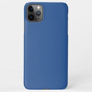 Capa Para iPhone B'azuis deslumbrado (cor sólida)