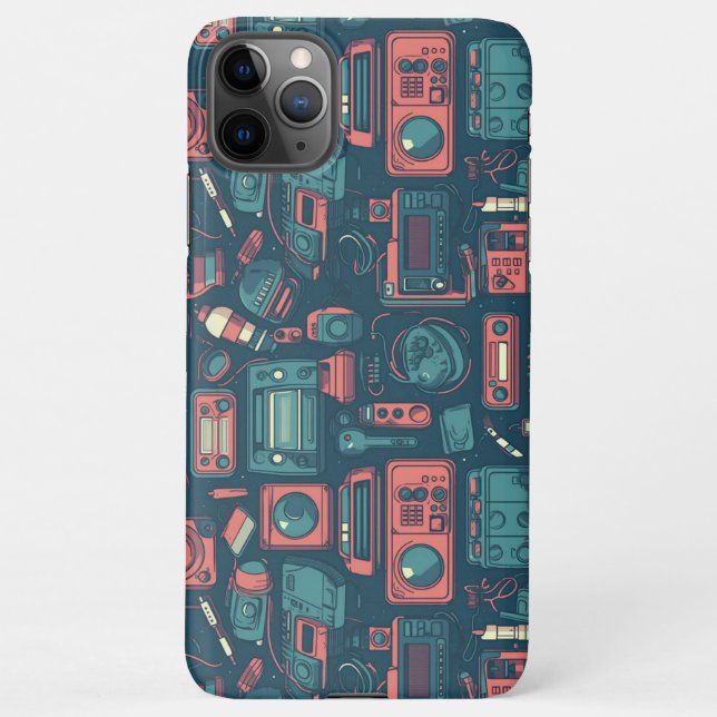 Capa Para iPhone Blast From the Past: 80's Tech (Verso)