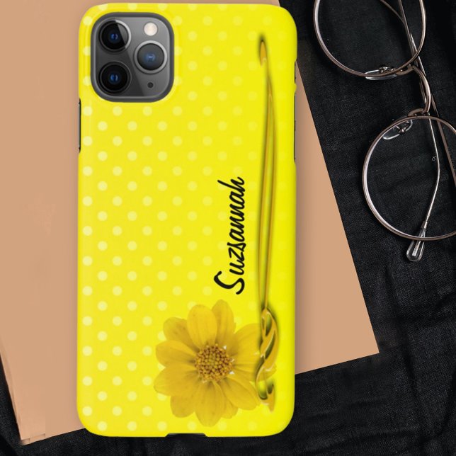 Capa Para iPhone Bolinhas Personalizada de Deslocamento de Fotograf (Criador carregado)