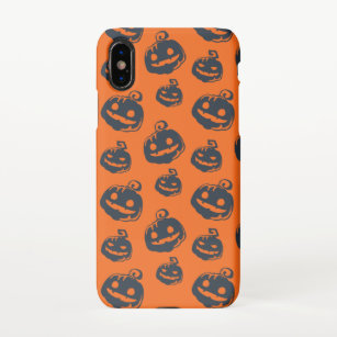 Capa Para iPhone Bonitos Pumpkins Enfrentam os Dias das Bruxas