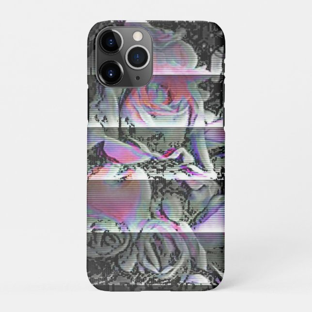 Capa Para iPhone Buquê Techno (Verso)