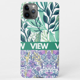 Capa Para iPhone Caixa de padrão de flores do iPhone 11 Pro Max