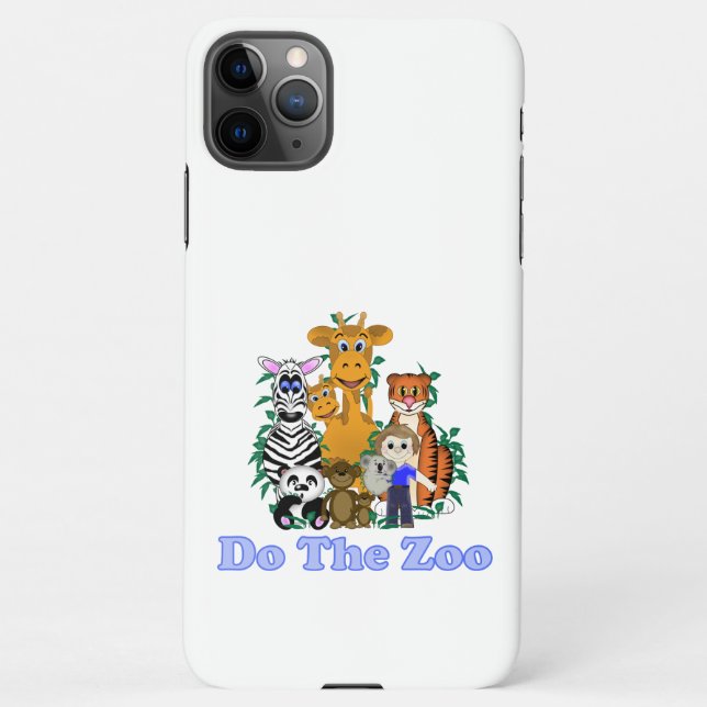 Capa Para iPhone Capa de iPhone Do The Zoo (Verso)