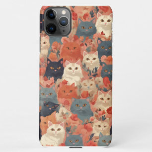 Capa Para iPhone Capa de telefone do padrão de gatos