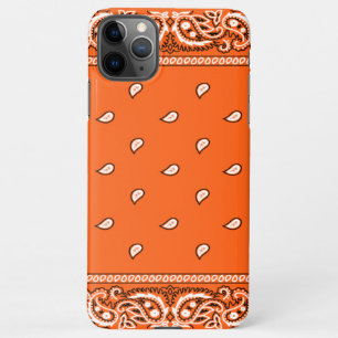 Capa Para iPhone Capa de telefone Laranja do iPhone Bandana