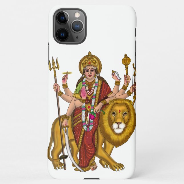Capa Para iPhone Capa de telefone Maa Durga (Verso)