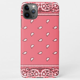 Capa Para iPhone Capa de telefone Rosa Bandana do iPhone