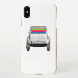 Capa Para iPhone Carro + arco-íris