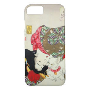 Capa Para iPhone Da Case-Mate 猫 が き, 芳 年 Adoro Gatos, Yoshitoshi, Ukiyo-e