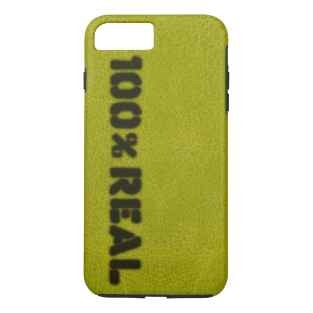 Capa Para iPhone, Case-Mate 100% De Realidade De Couro Verde Da Apple (Verso)