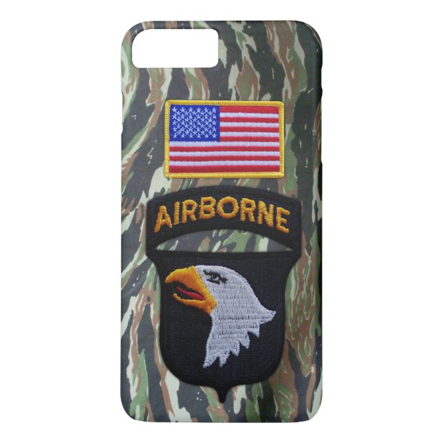 Capa Para iPhone, Case-Mate 101º Águias Gritantes Vets Veteranos Aerotransport (Verso)