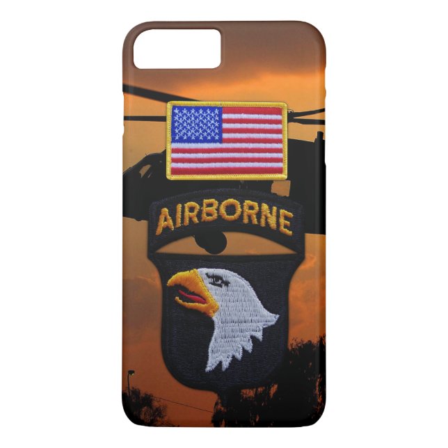 Capa Para iPhone, Case-Mate 101st Veteranos gritando transportados por via (Verso)