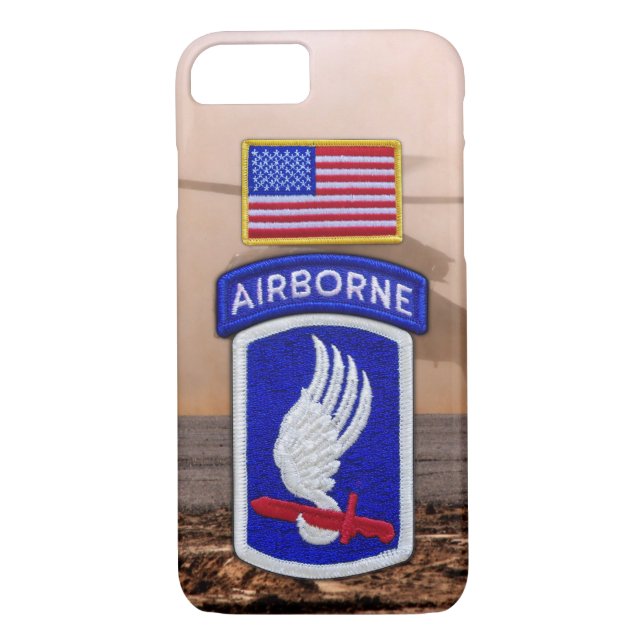 Capa Para iPhone, Case-Mate 173ª brigada aérea veteranos soldados veteranos (Verso)