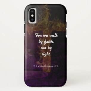 Capa Para iPhone Da Case-Mate 2 Corinthians 5:7 Bíblia Verse Citação Sobre F