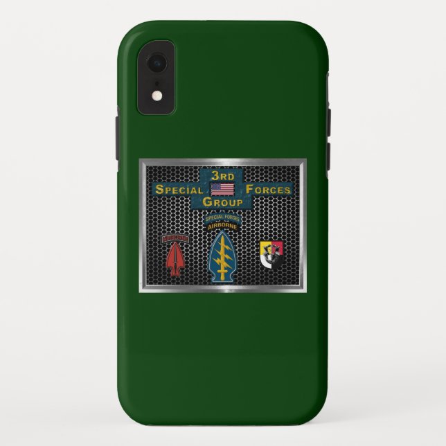 Capa Para iPhone, Case-Mate 3º grupo de operações especiais (SOF) (Verso)